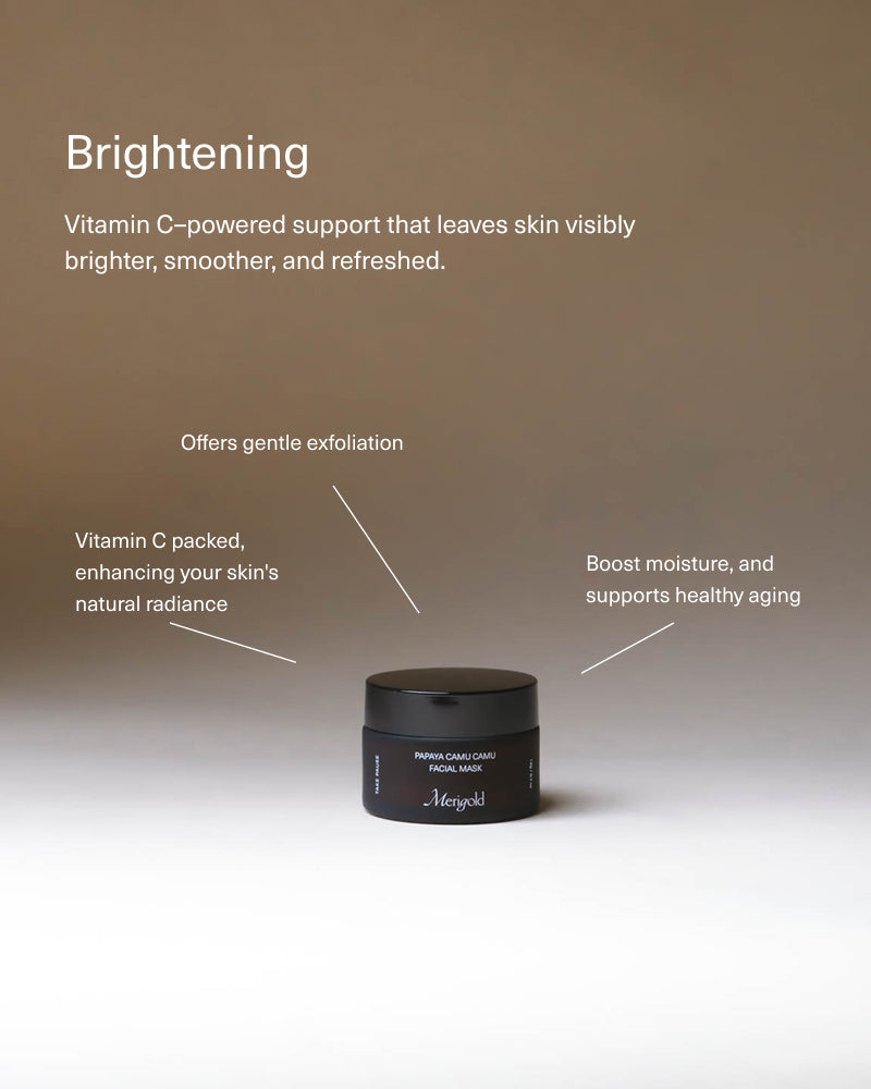 Papaya Camu Camu Mask