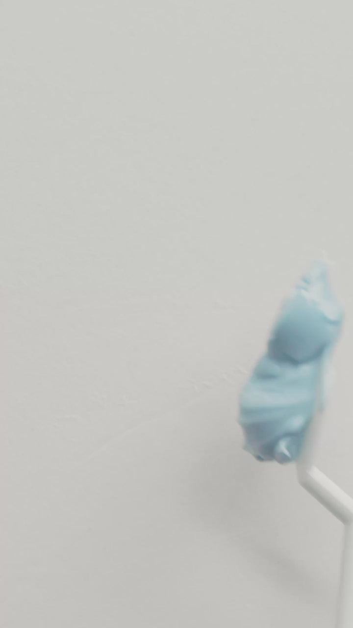 Video of Merigold Serene Blue Hand Cream being applied – rich, blue-hued formula that nourishes, softens, and calms dry hands with blue tansy and essential oils.